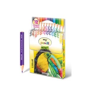 Dollar 12 half colour pencil