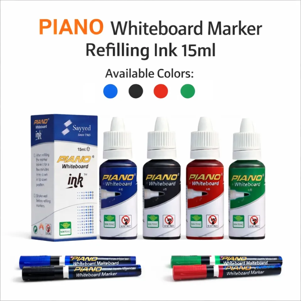 Piano Whiteboard Marker Ink 15ml
