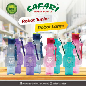 Safari Robot water bottle 750ml