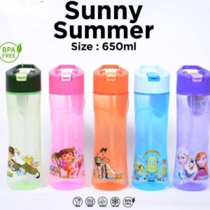 Sunny summer water bottle 650ml
